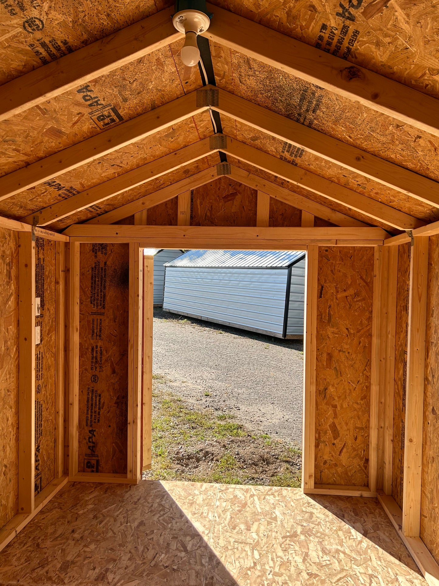 Economy Series A Frame 8 x 12 Shed